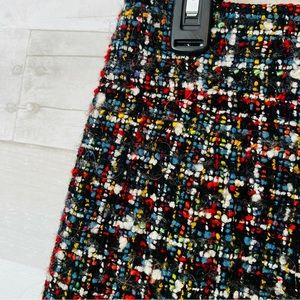 Magaschoni Multicolor Tweed Skirt